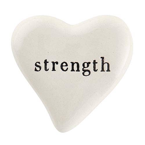 Strength Ceramic Heart