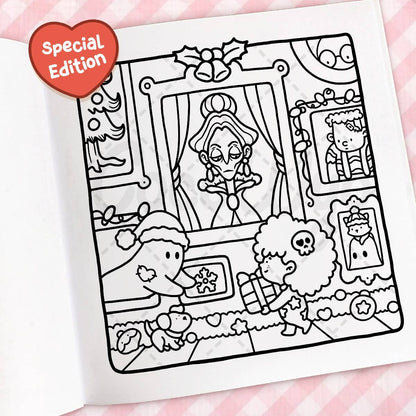 Cozy Christmas Coloring Book