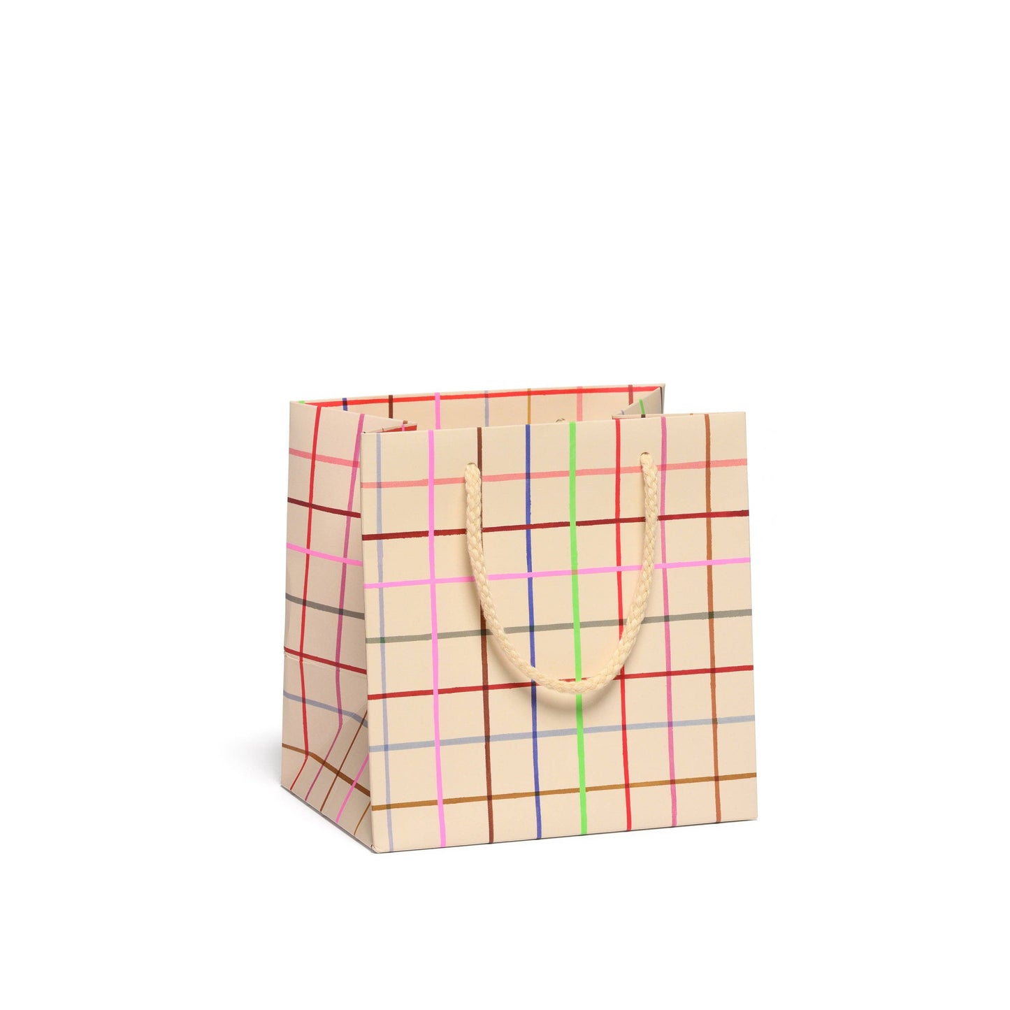 Color Grid Gift Bag