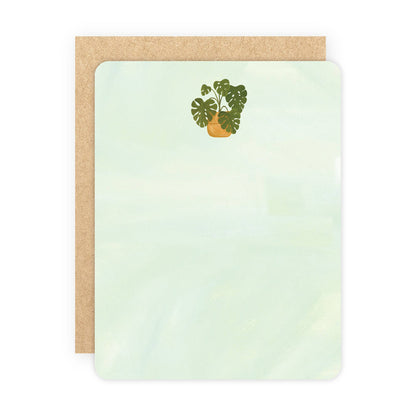 Houseplants Flat Note Set