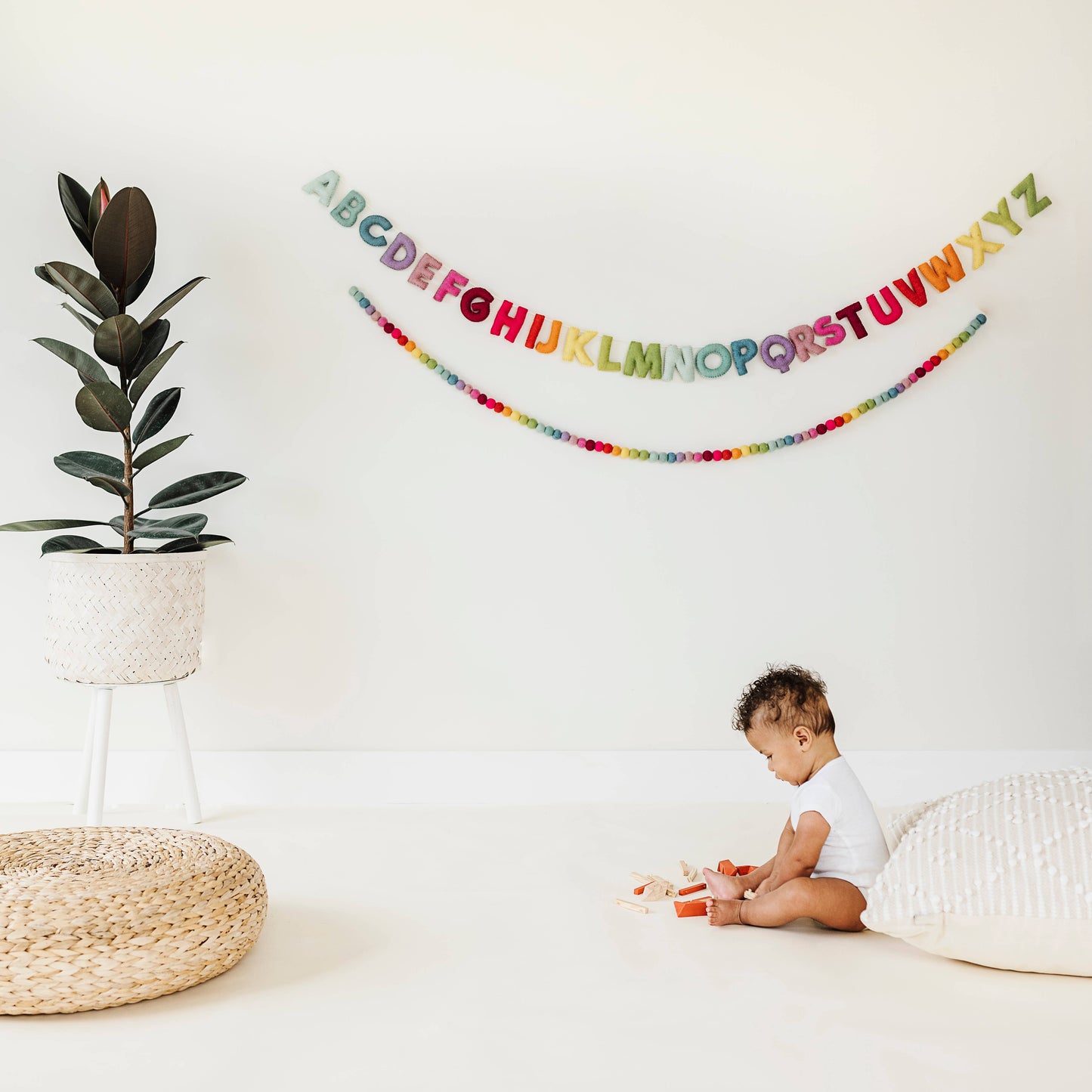 Felt Alphabet Garland