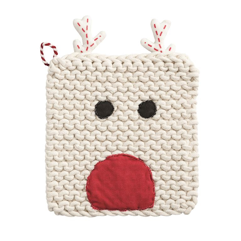 Christmas Crochet Pot Holder