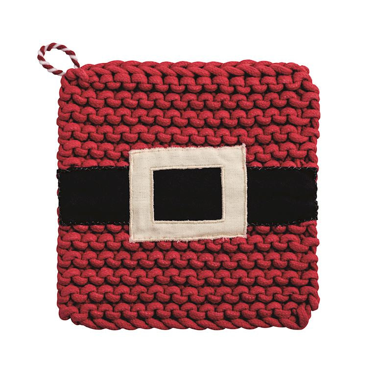 Christmas Crochet Pot Holder