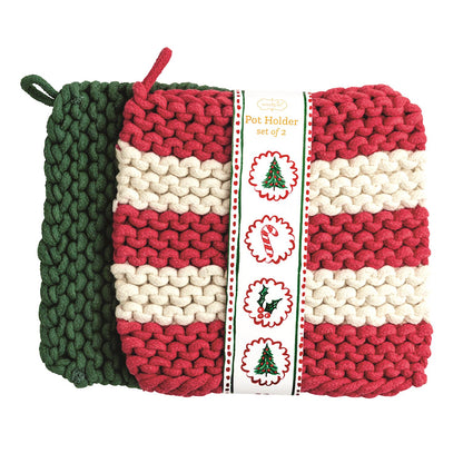 Christmas Crochet Pot Holders