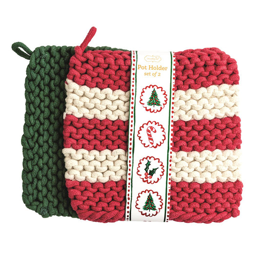Christmas Crochet Pot Holders