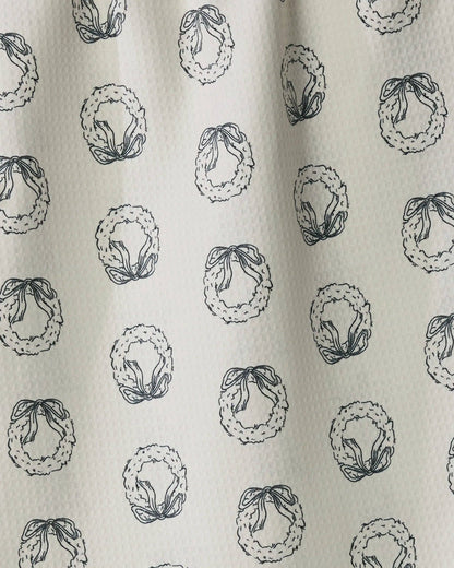 Evergreen Sketches Luxe Kitchen Tea Towel