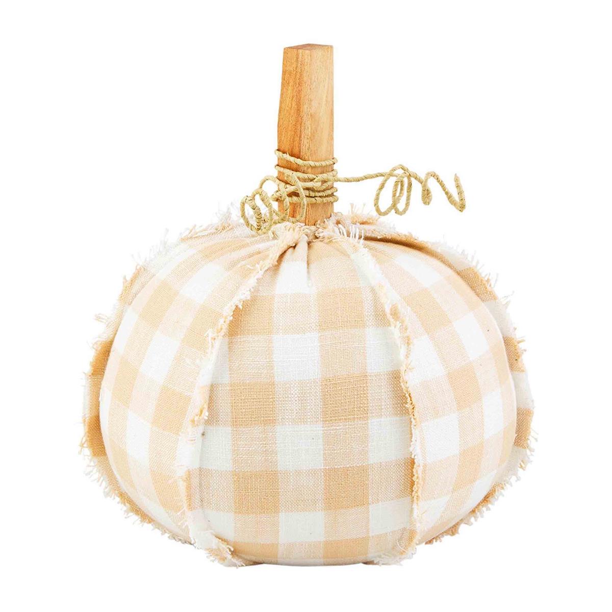 Gingham Pumpkins