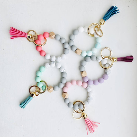Baby Pink Bangle Keychain