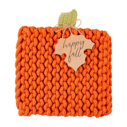 Fall Crochet Pot Holder