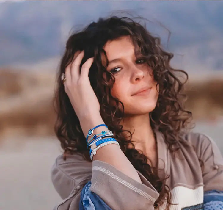 Resist Hair Tie Bracelets