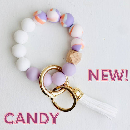 Baby Pink Bangle Keychain