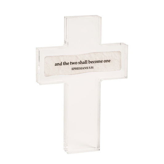 And The Two Acrylic Cross