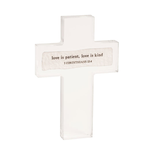 Love Is Acrylic Cross