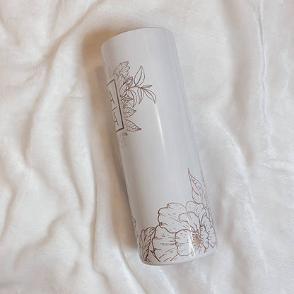 Floral Mama Skinny Tumbler