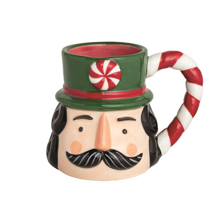 Nutcracker Candy Handle Mug