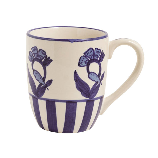 Flower Blue Mug