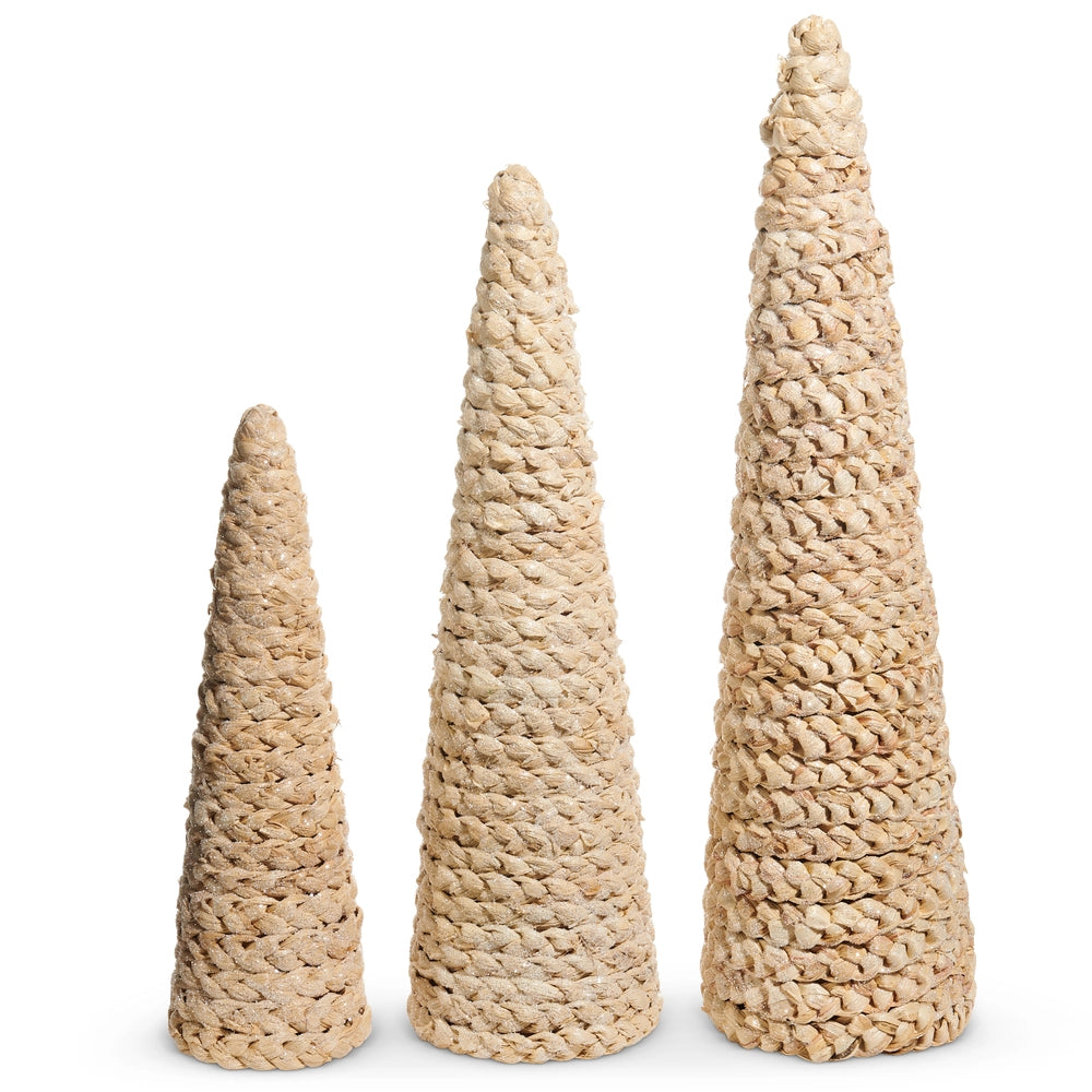 Natural Rattan Cone Trees