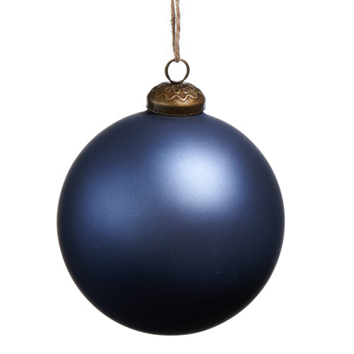 Matte Blue Ornament