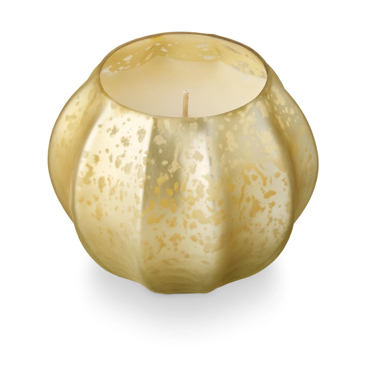 Leaves & Acorns Mercury Pumpkin Candle
