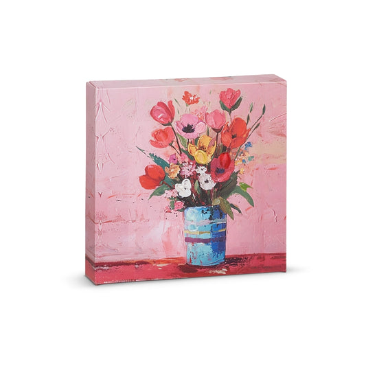 Blooms In Vase Wall Art