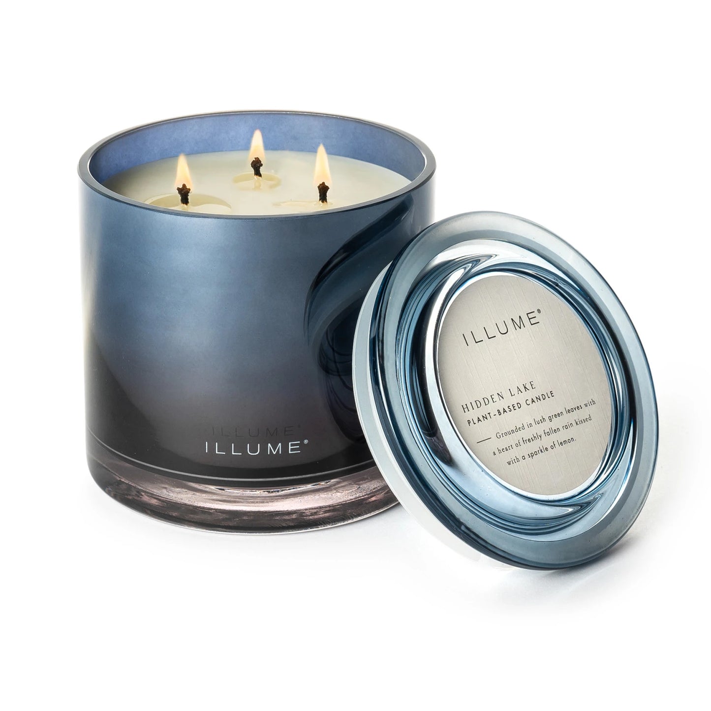 Hidden Lake Statement Glass Candle