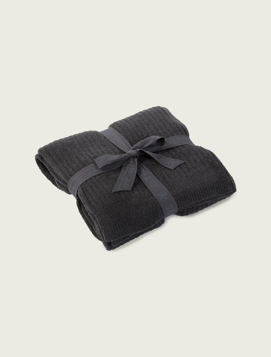CozyChic Carbon Waffle Throw