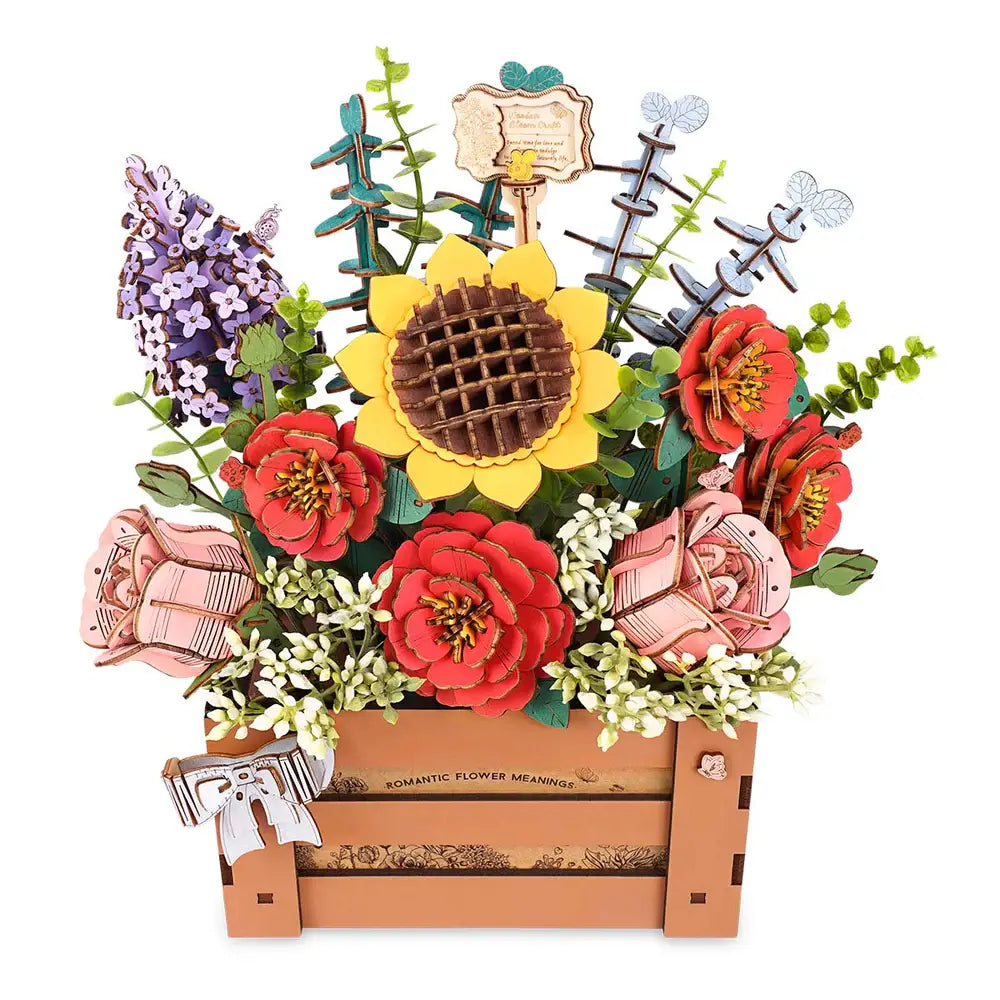 Wooden Bloom Box