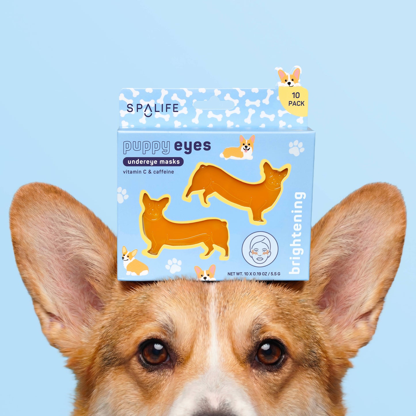Puppy Eyes l Corgi Shaped Brightening Eye Patches