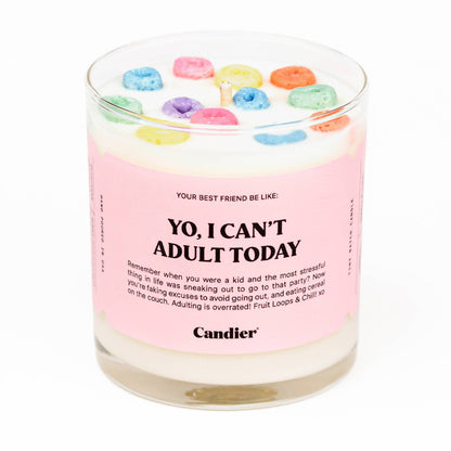 You, I Can't Adult Candle