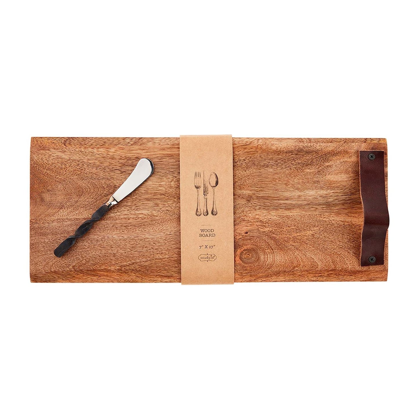 Long Leather Handle Board Set