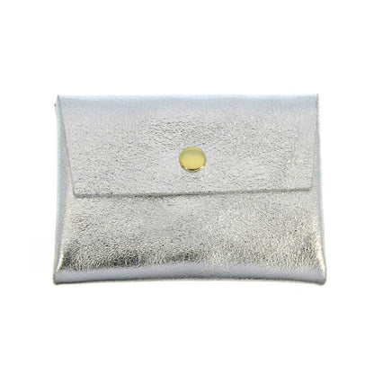 Iridescent Leather Wallet/Card Holder