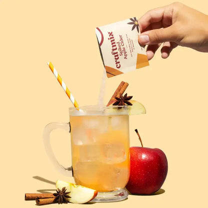 Spiked Apple Cider Cocktail | Mocktail Mixer