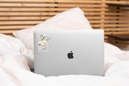 Minnesota Map Sticker