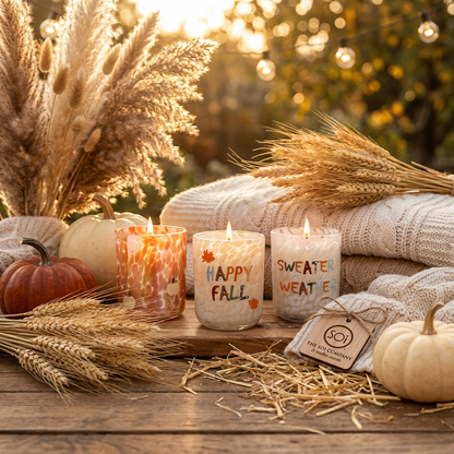 Heriloom Pumpkin Icon Candle