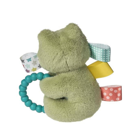 Taggies Peepers Frog Teether Rattle 