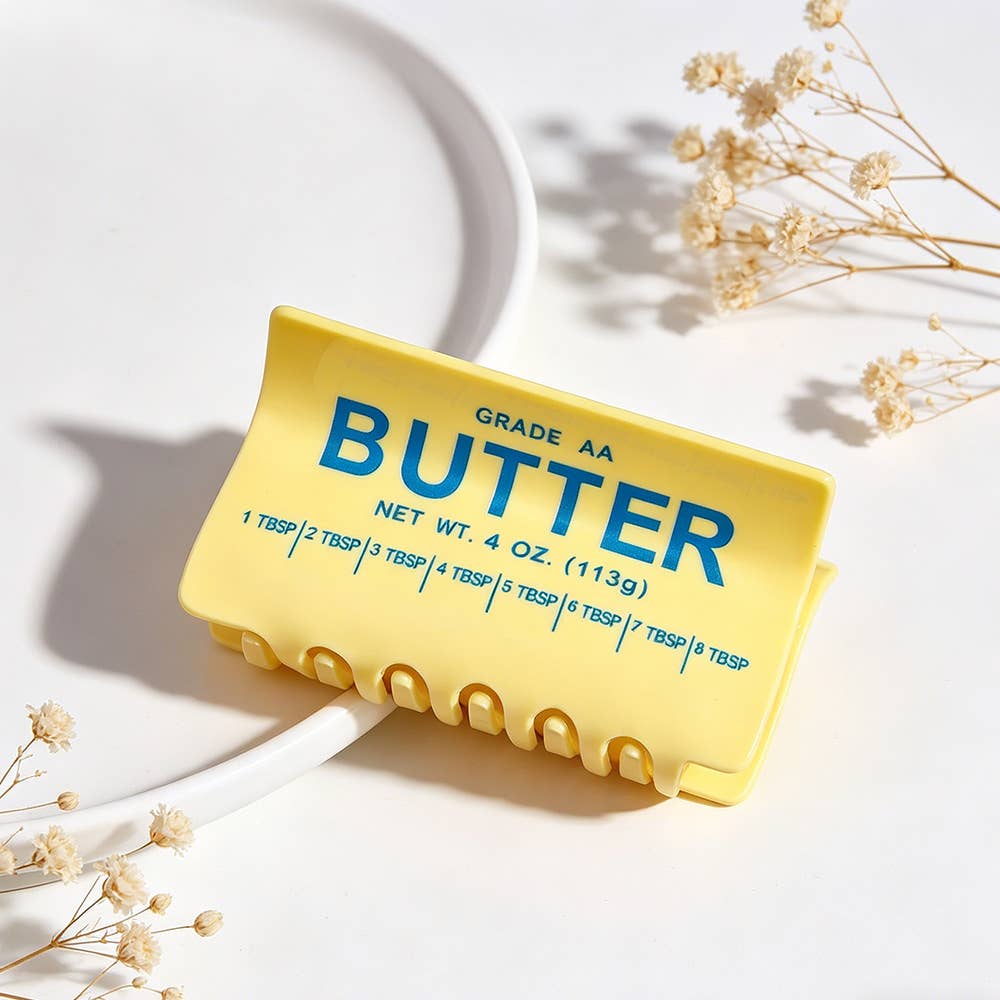 Butter Block Hair Clip