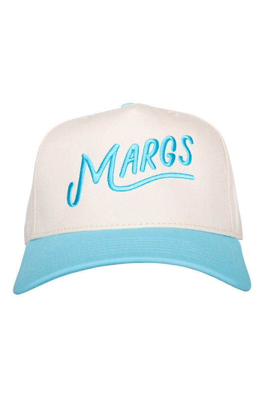 Margs Aqua Baseball Hat