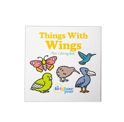 Flying Animals Mini Coloring Book