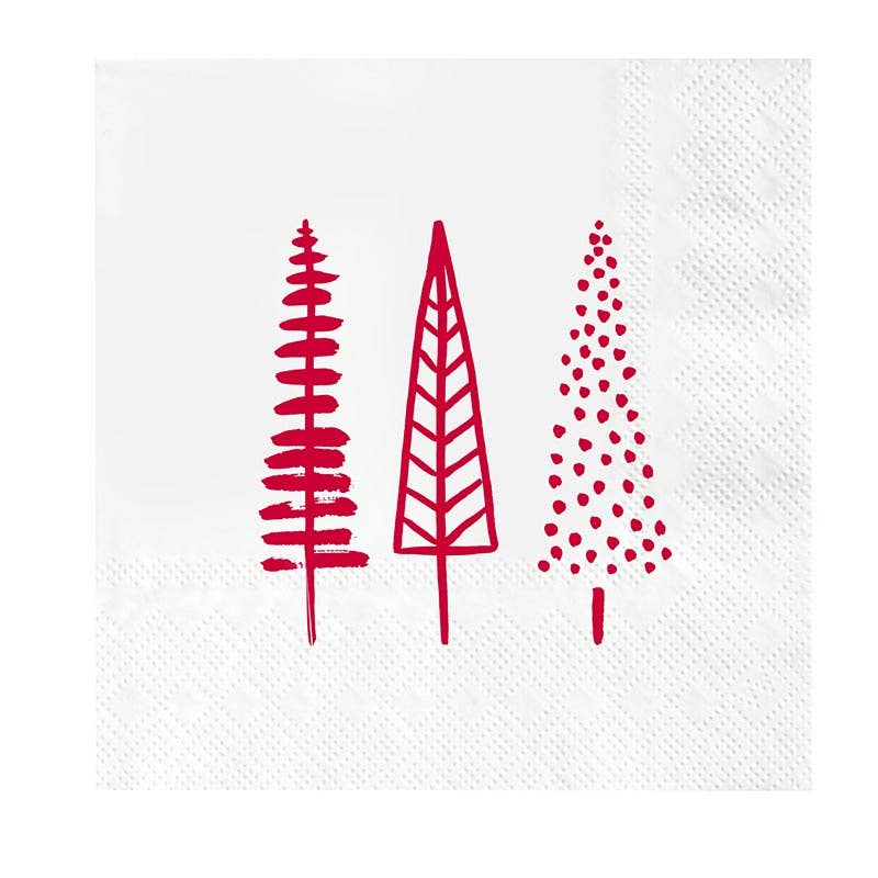 Trees Cocktail Napkins