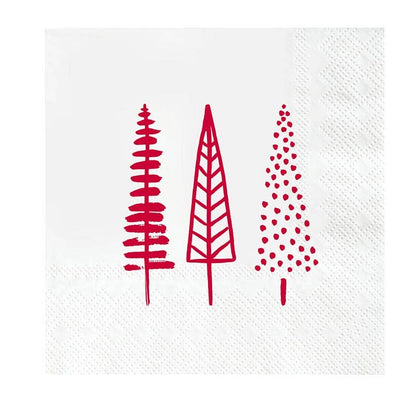 Trees Cocktail Napkins
