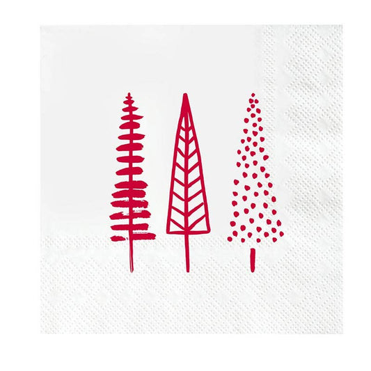 Trees Cocktail Napkins