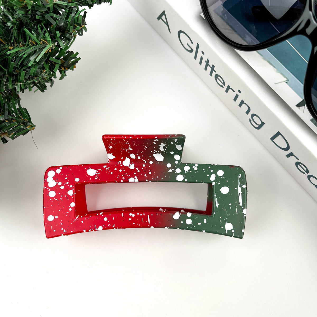 Christmas Claw Clip