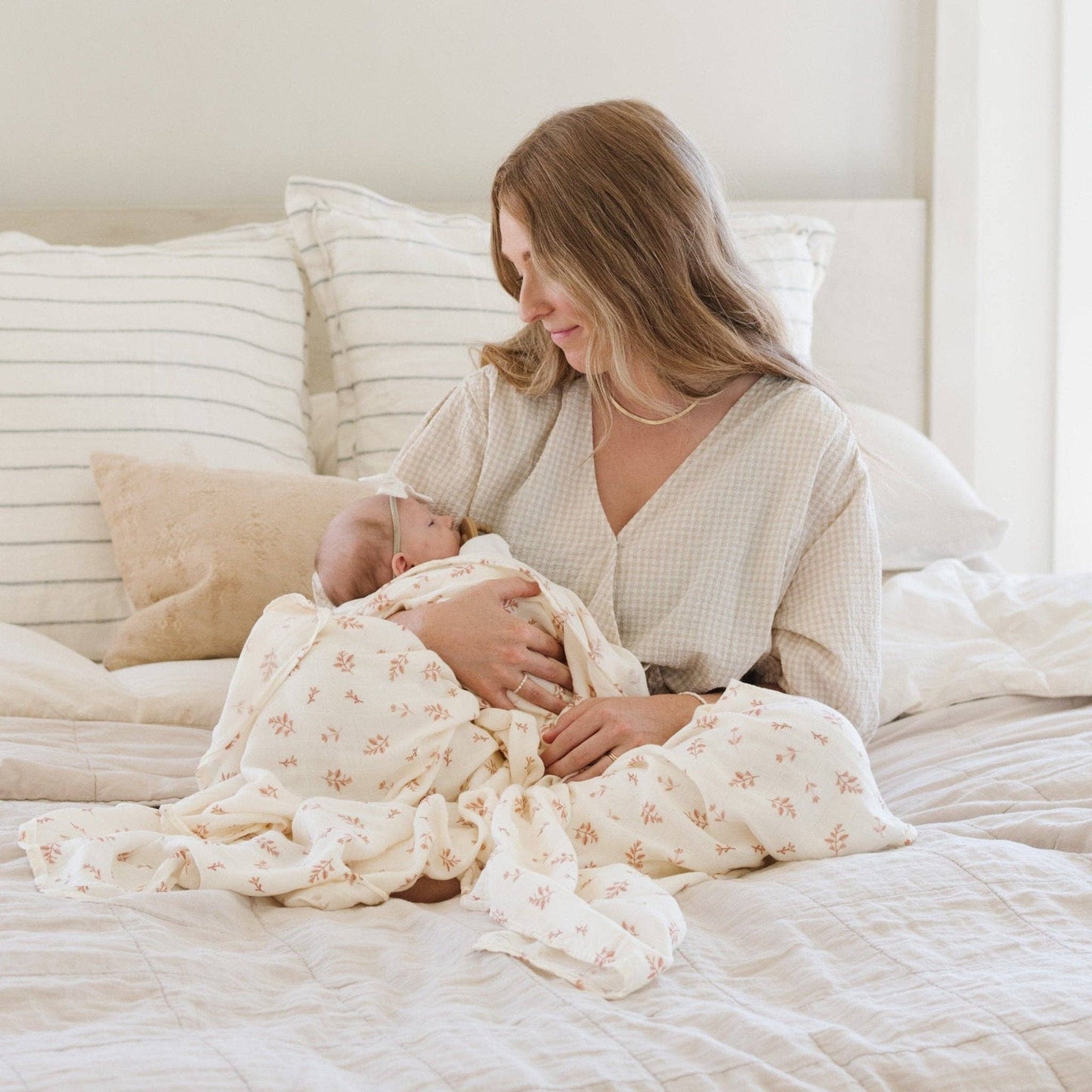 Wild Wood Bamboo Rayon Muslin Swaddle