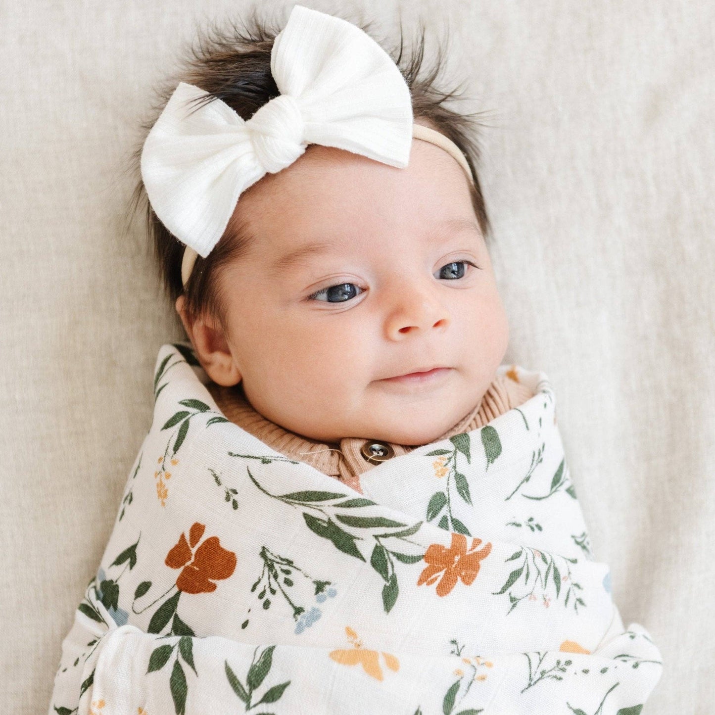 Wild Wood Bamboo Rayon Muslin Swaddle