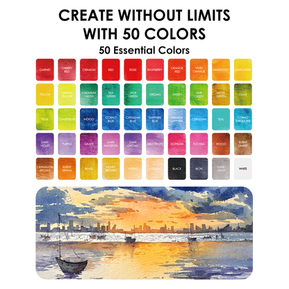 Grabie All-In-One Premium Watercolor Set