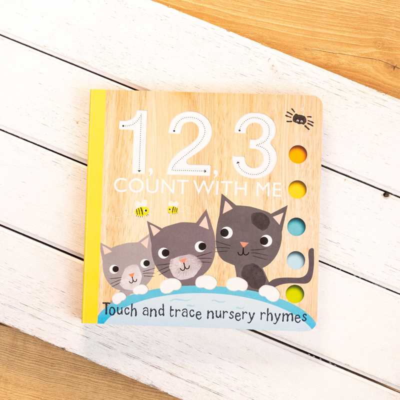 1, 2, 3 Count with Me Touch and Trace Board Book