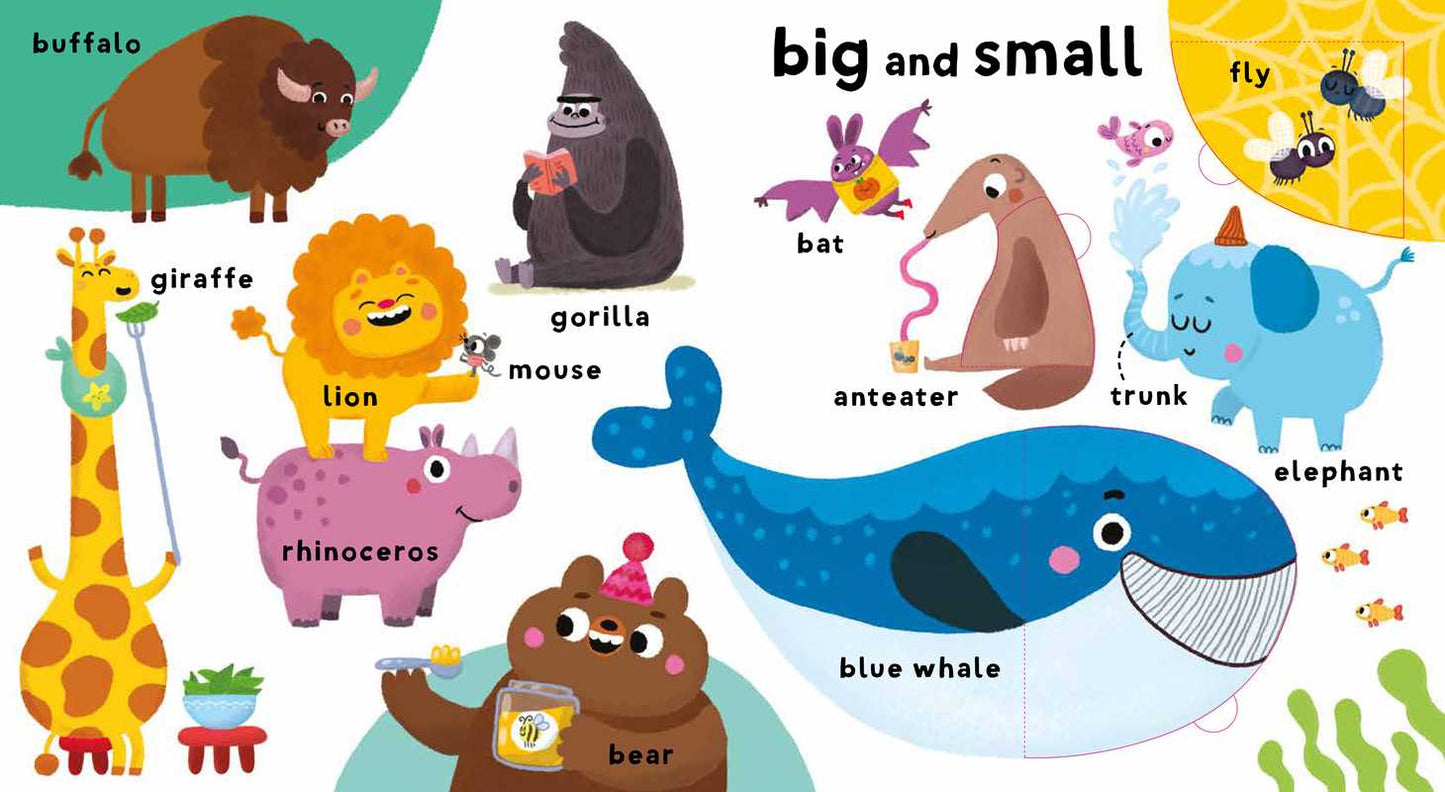 My First 100 Words Touch & Feel with Flaps - Wild Animals