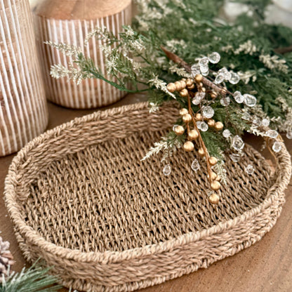 Large Oval Seagrass Tray