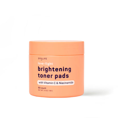 Love + light Brightening Toner Pads