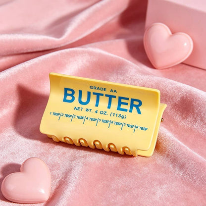 Butter Block Hair Clip